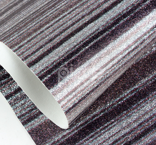 装饰皮革面料 软包皮革亮片面料 金蔥粉皮革面料