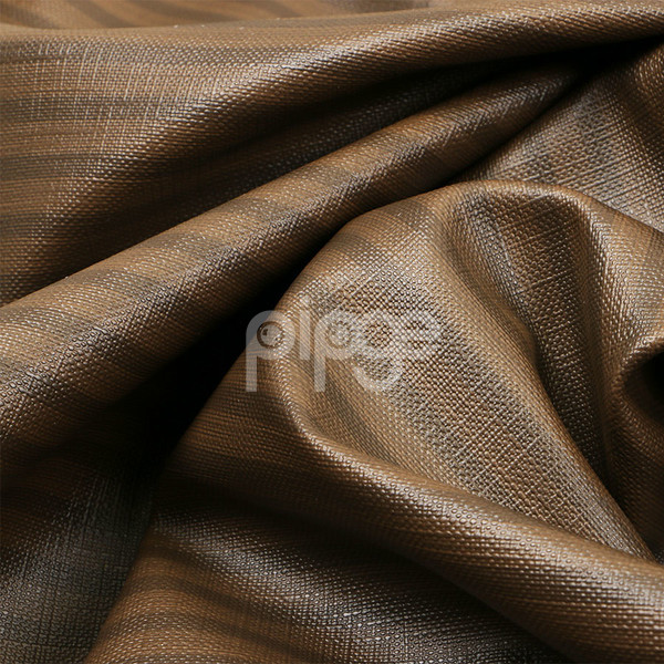 精品面料条纹半PU弹力起毛底1.0mm用于装饰软包 家具沙发