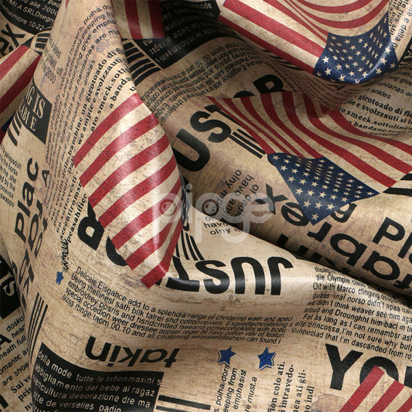 精品花料国旗纹 针织弹力1.0mm用于装饰软包家具沙发