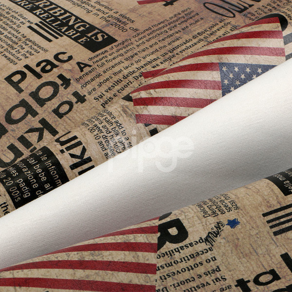 精品花料国旗纹 针织弹力1.0mm用于装饰软包家具沙发