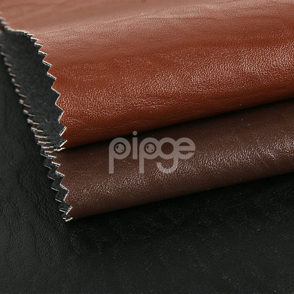 仿真皮 PU哈密瓜纹背涂底1.1mm 适用于皮带，男包等