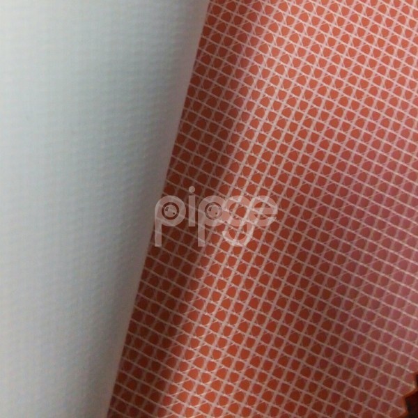 现货夹网布pvc面料 防水篷布多色可选