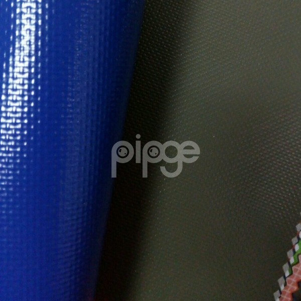 现货夹网布pvc面料 防水篷布多色可选