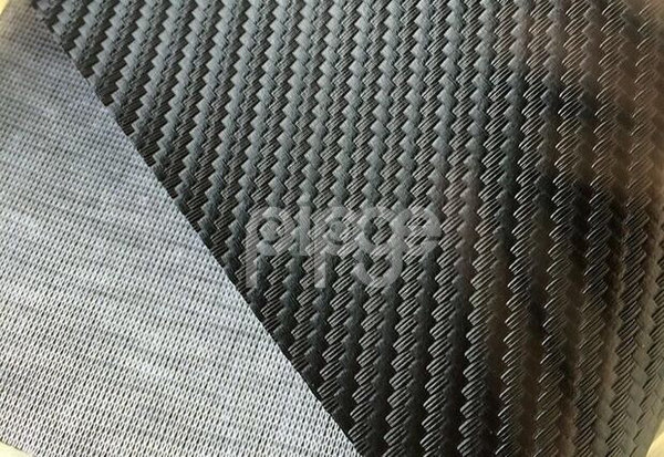 斜编织纹PVC草席纹眼睛盒面料斜纹皮革车尾箱专用