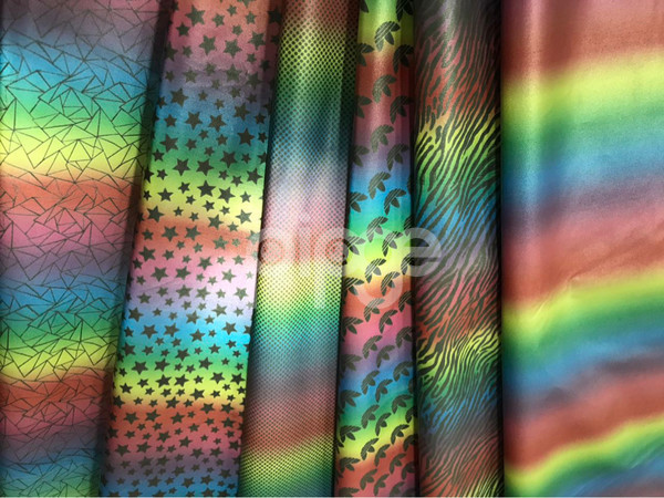 tpu刻字膜 七彩反光幻彩薄膜 tpu彩虹膜