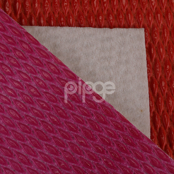 宝利佳皮革 PVC 瓜子纹 针织弹力起毛1.6mm 适用于箱包手袋，鞋革等