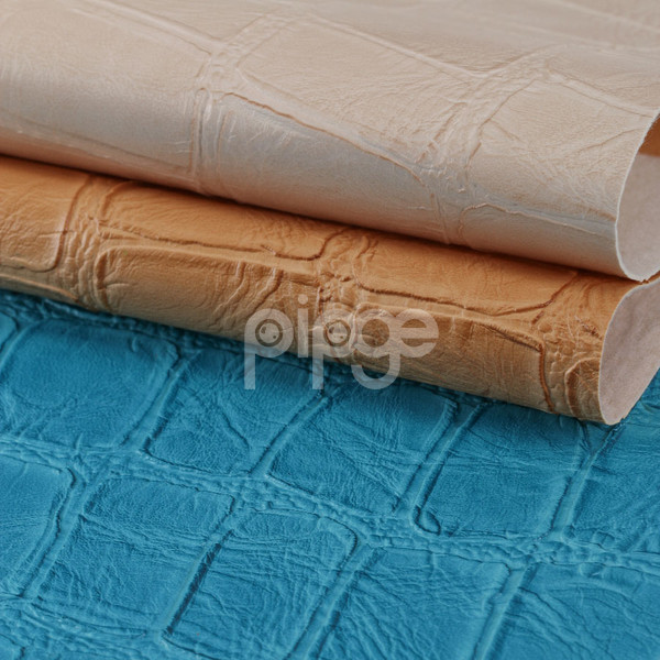 宝利佳皮革 PVC 鳄鱼纹 针织弹力起毛1.0mm 适用于箱包手袋，鞋革等