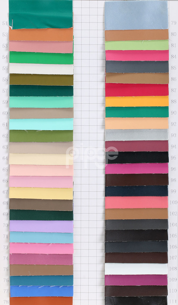 大量现货PU革 100纹 TC布底0.45mm 适用于：鞋革、箱包、女包等