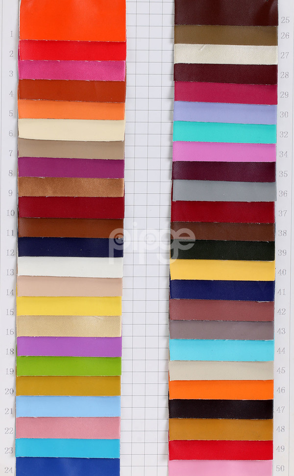 大量现货PU革 100纹 TC布底0.45mm 适用于：鞋革、箱包、女包等