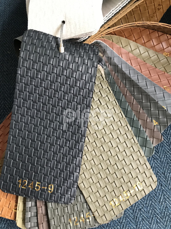 编织纹仿皮
